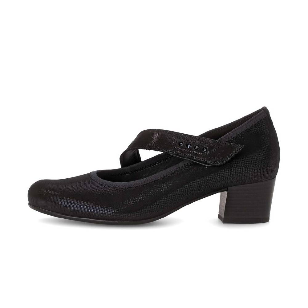 Pius Gabor Spangenpumps schwarz