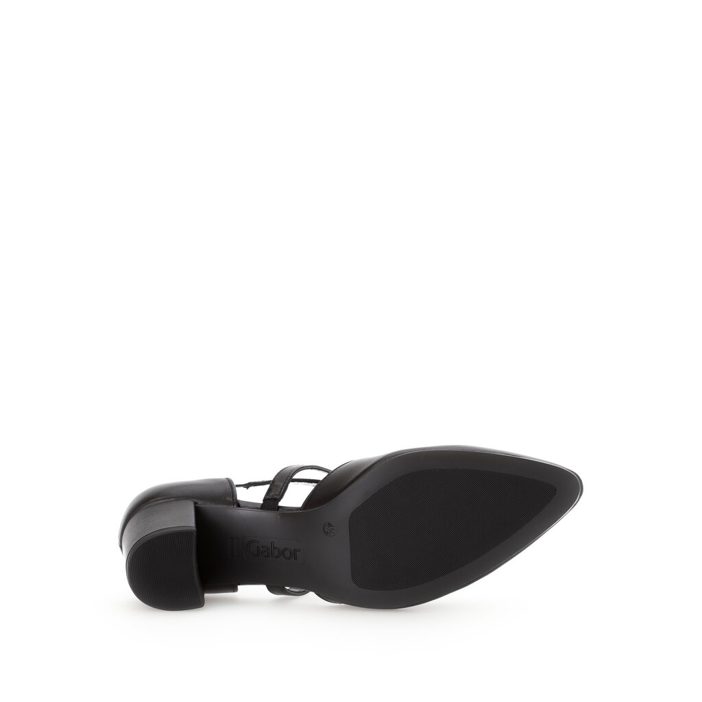 Pius Gabor Spangenpumps Schwarz