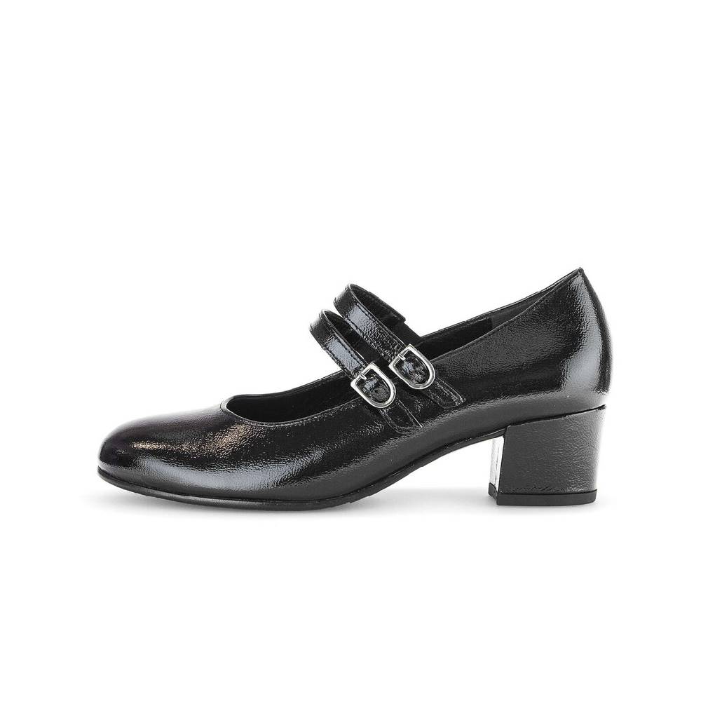 Pius Gabor Spangenpumps schwarz
