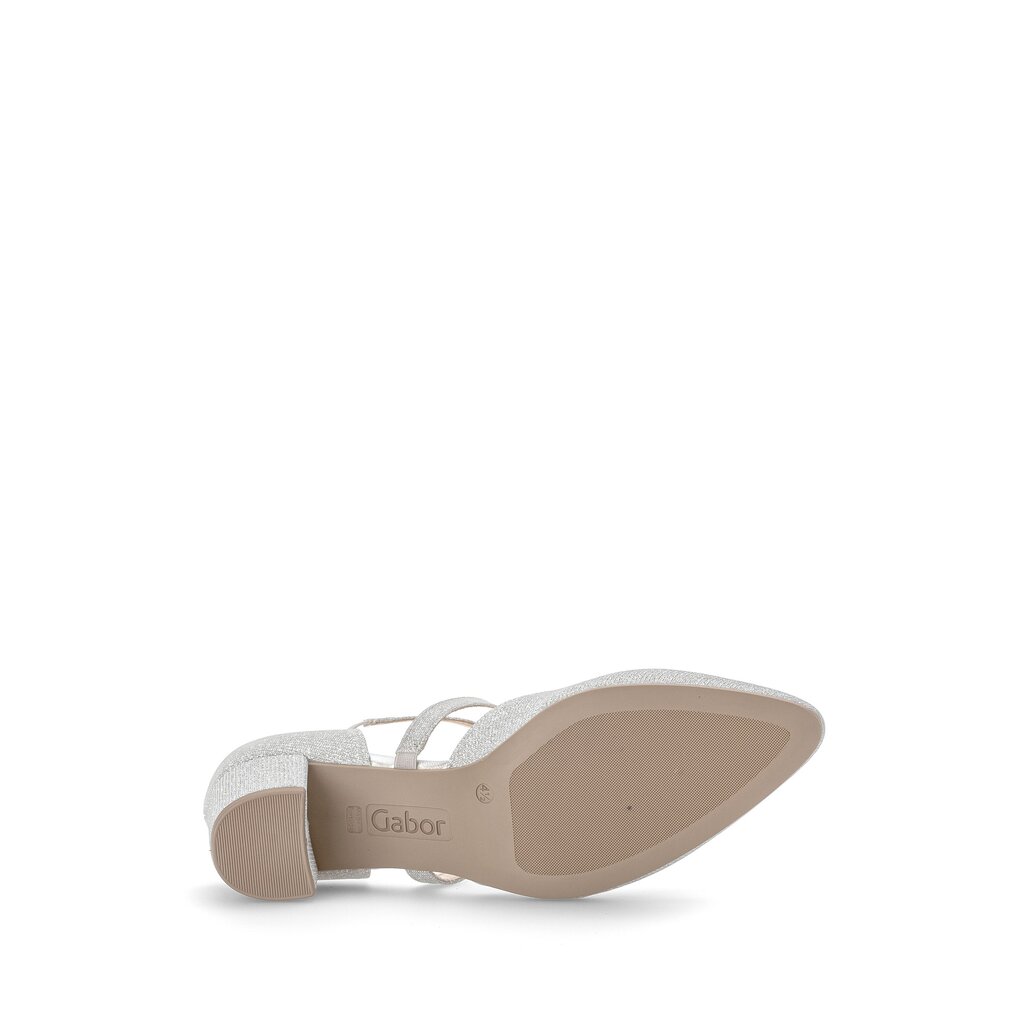 Pius Gabor Spangenpumps Silber