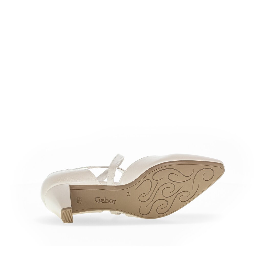 Pius Gabor Spangenpumps Weiß