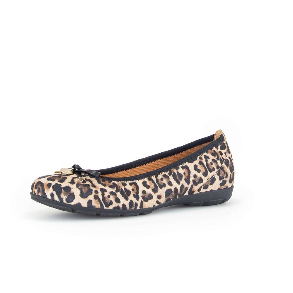 Pius Gabor Sportliche Ballerina Beige