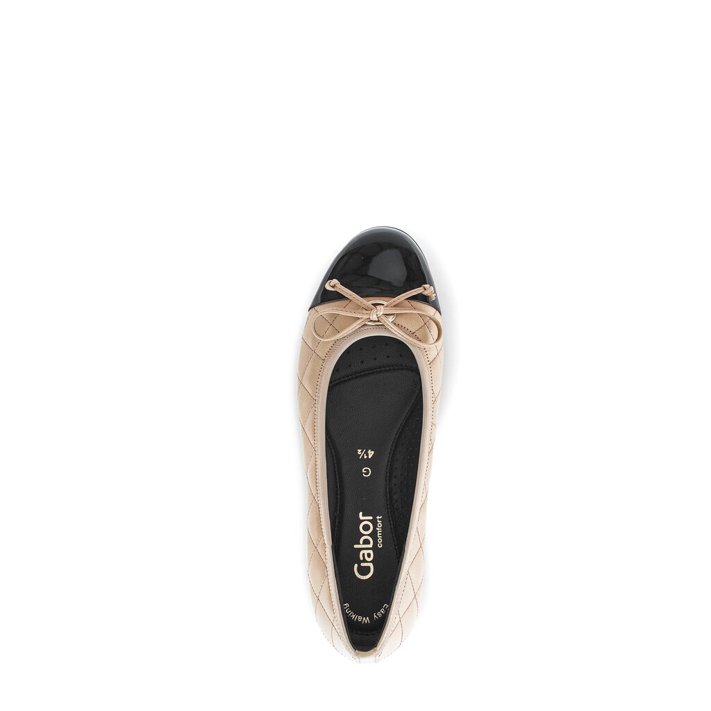Pius Gabor Sportliche Ballerina Beige