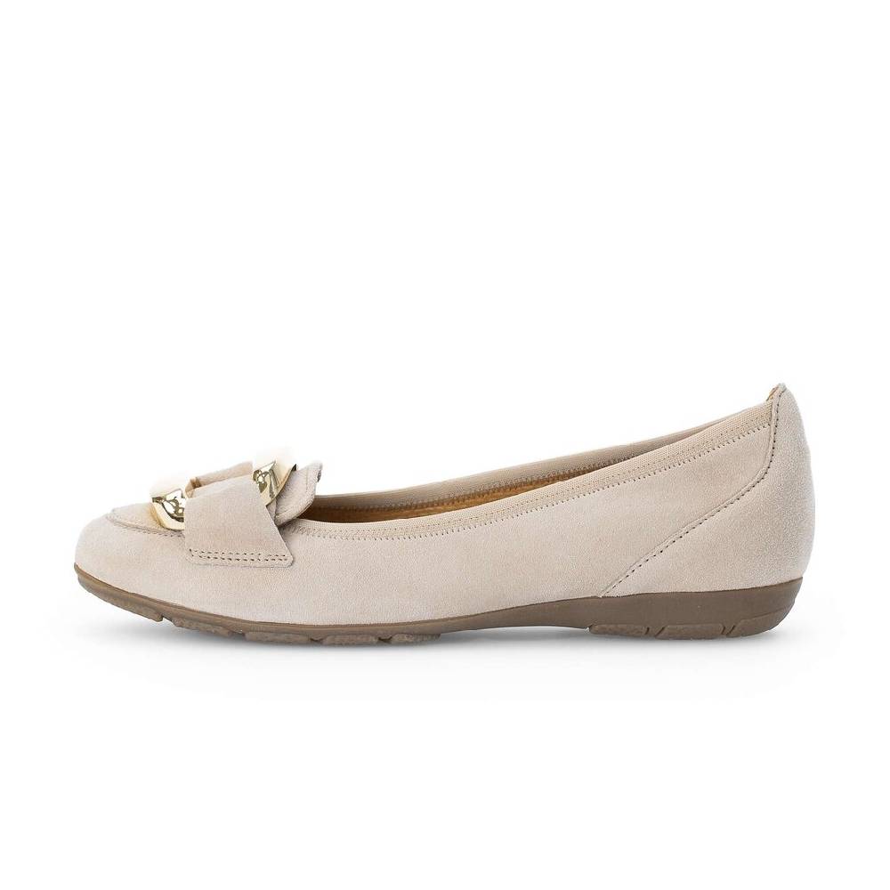 Pius Gabor Sportliche Ballerina beige