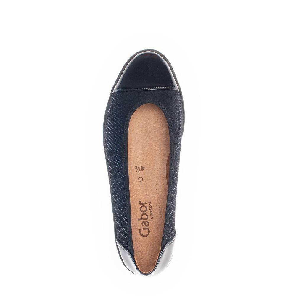 Pius Gabor Sportliche Ballerina Blau