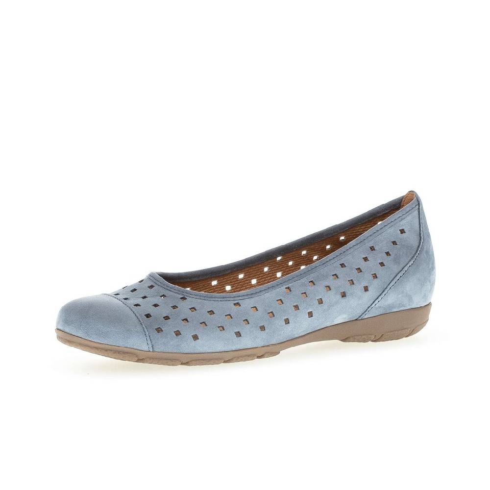 Pius Gabor Sportliche Ballerina Blau