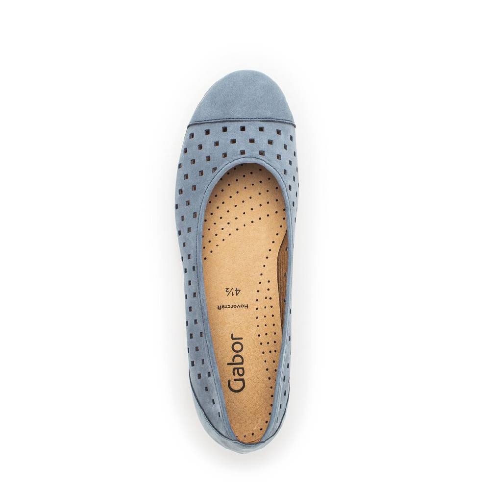 Pius Gabor Sportliche Ballerina Blau