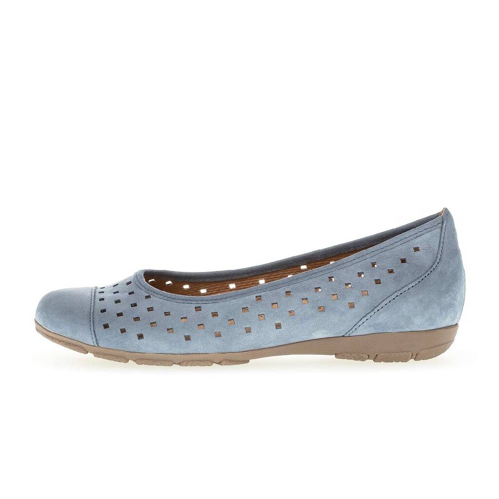 Pius Gabor Sportliche Ballerina blau
