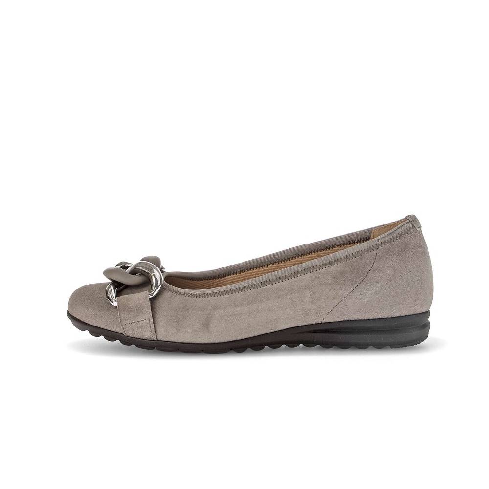 Pius Gabor Sportliche Ballerina grau