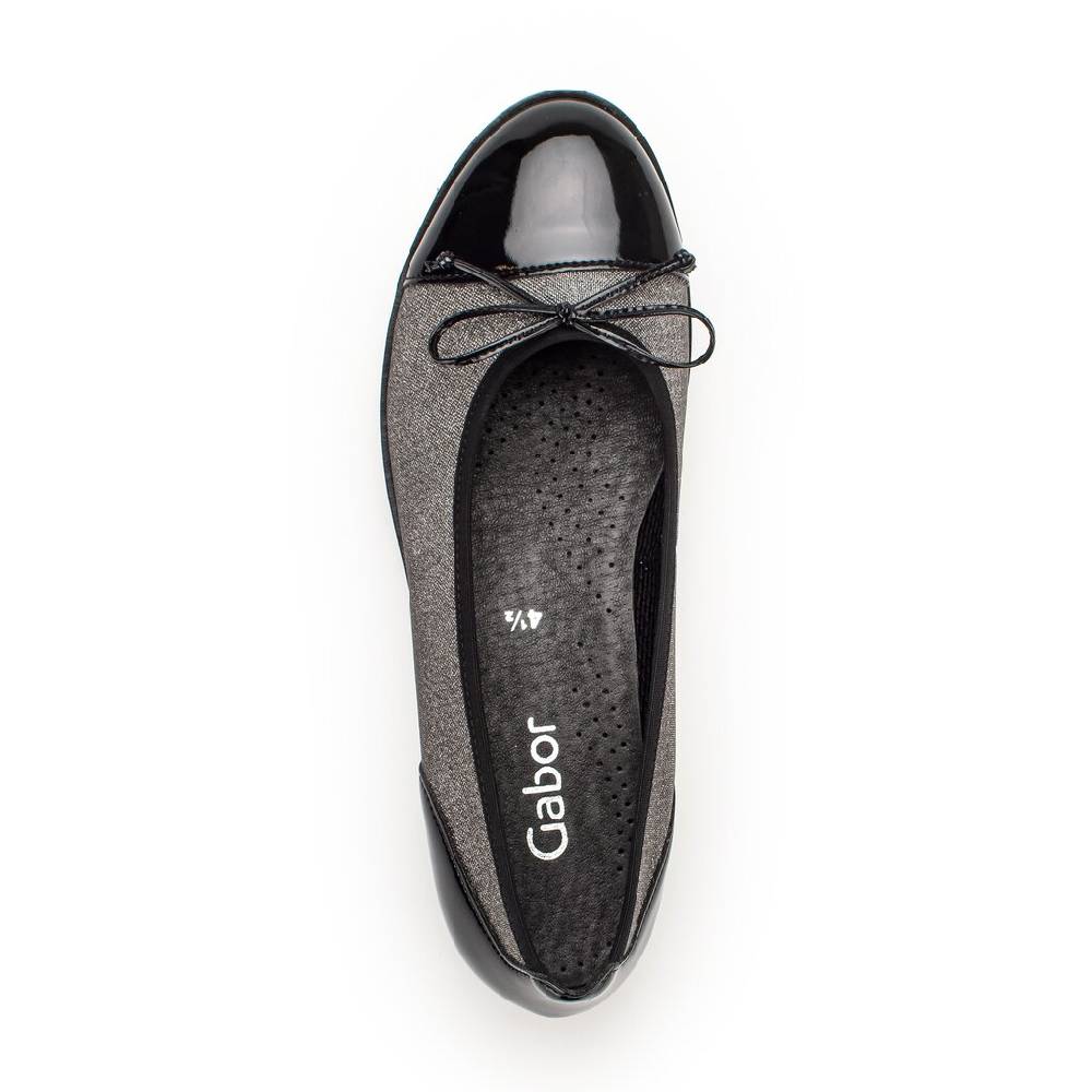 Pius Gabor Sportliche Ballerina Grau