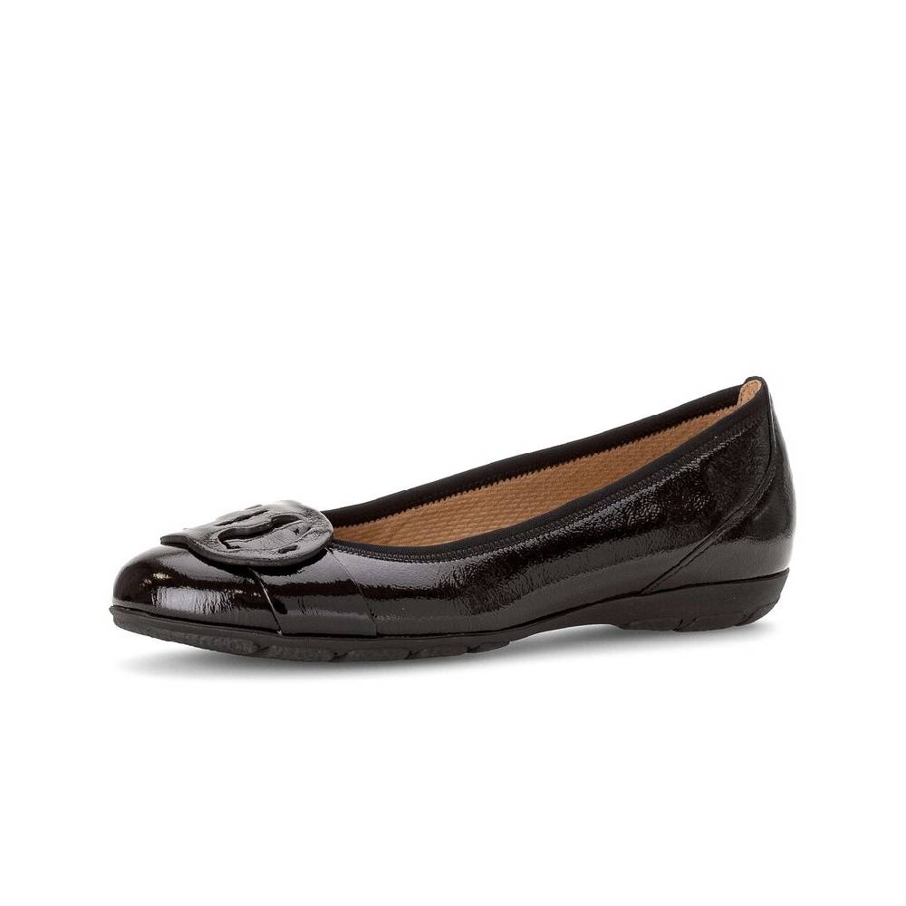 Pius Gabor Sportliche Ballerina Schwarz