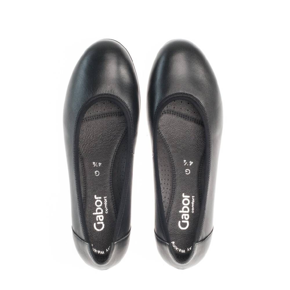 Pius Gabor Sportliche Ballerina Schwarz