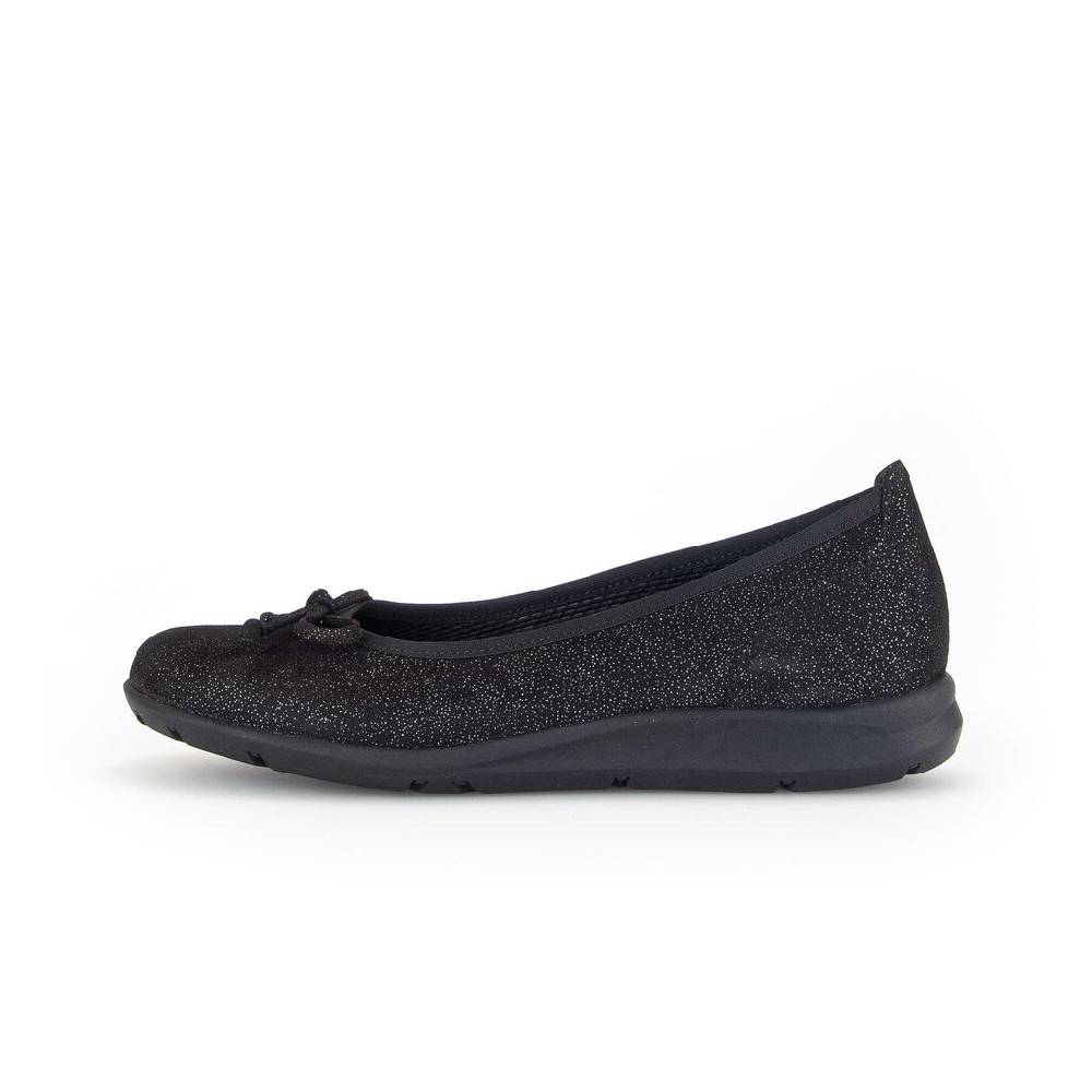 Pius Gabor Sportliche Ballerina schwarz