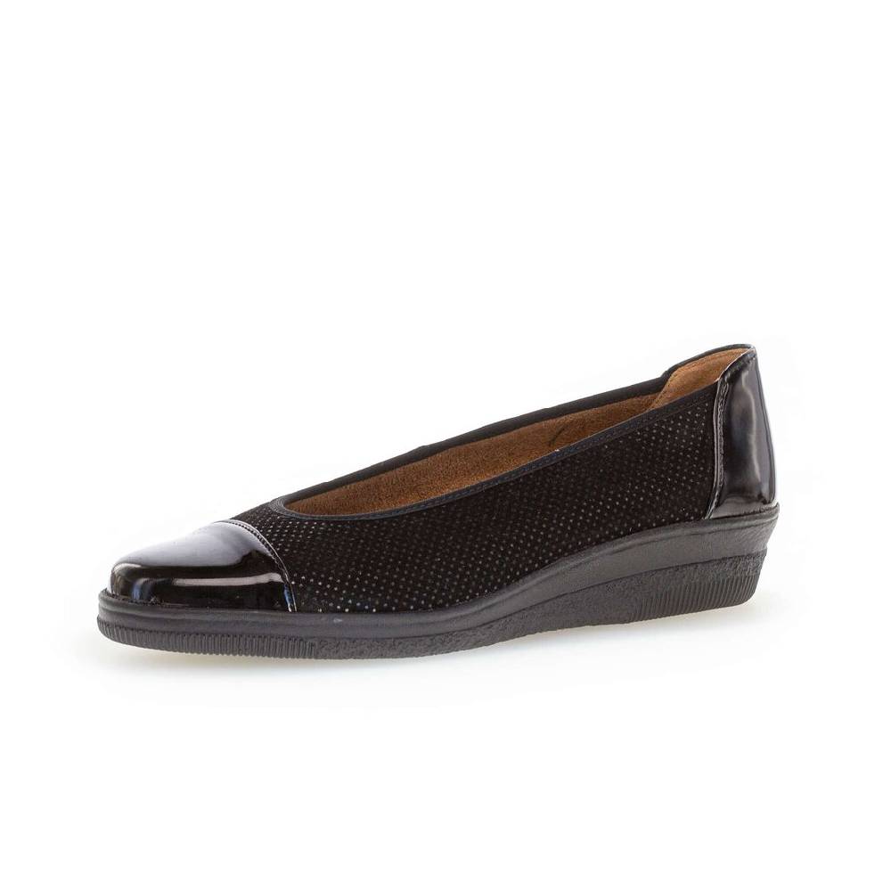 Pius Gabor Sportliche Ballerina Schwarz