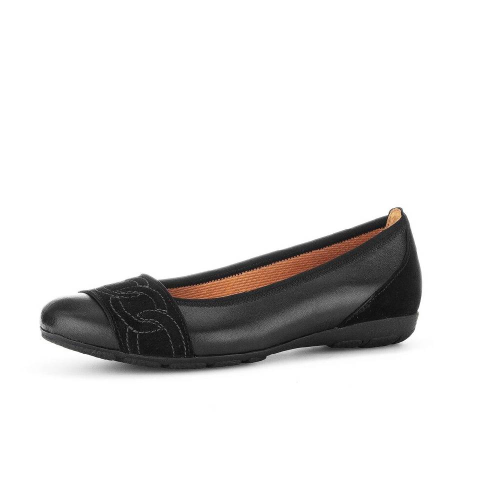 Pius Gabor Sportliche Ballerina Schwarz