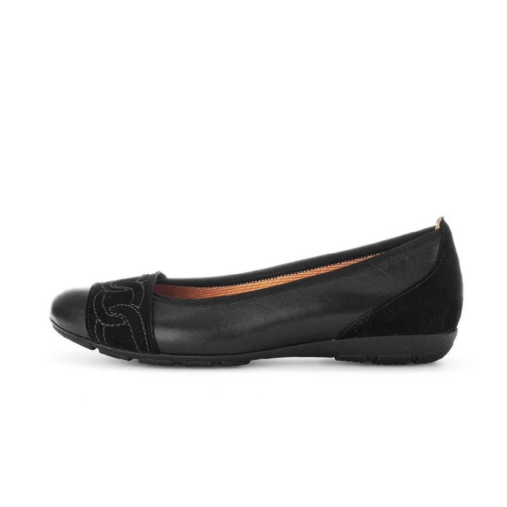Pius Gabor Sportliche Ballerina schwarz