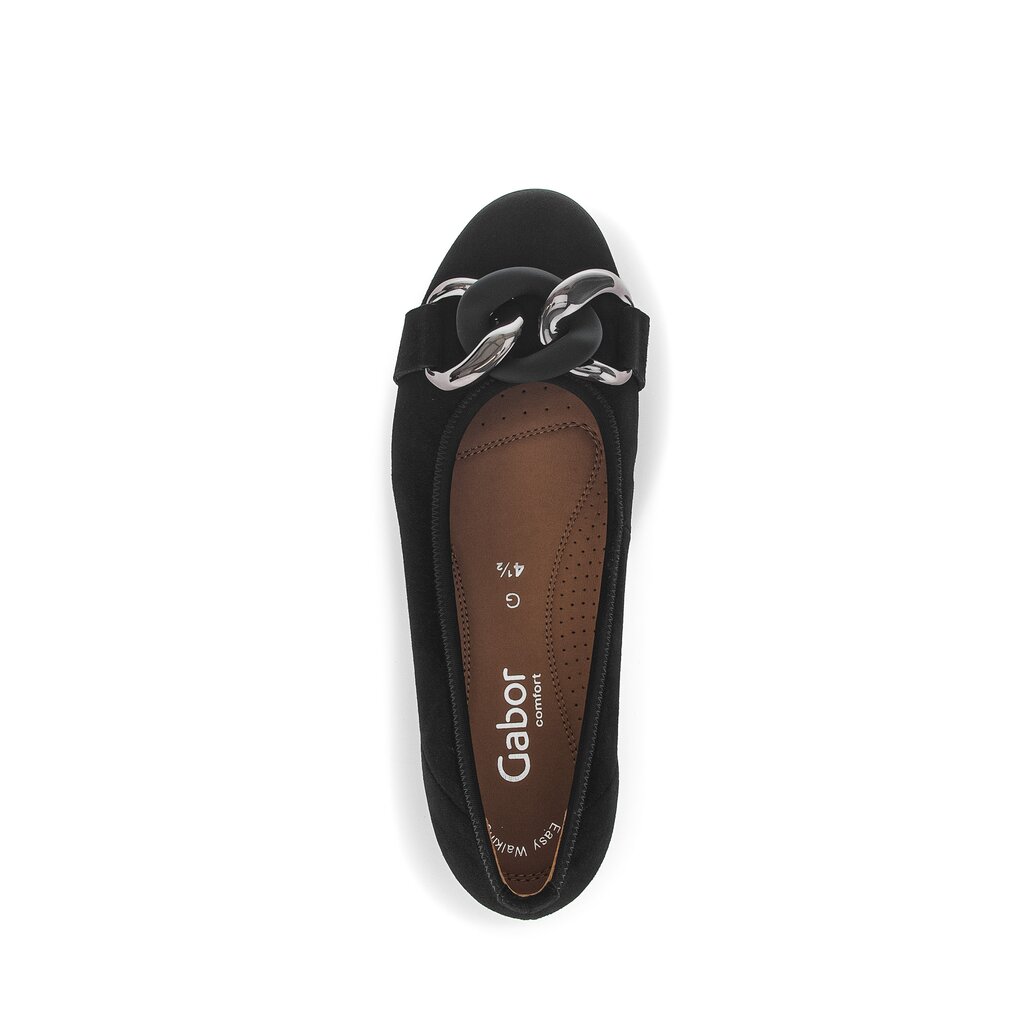 Pius Gabor Sportliche Ballerina Schwarz