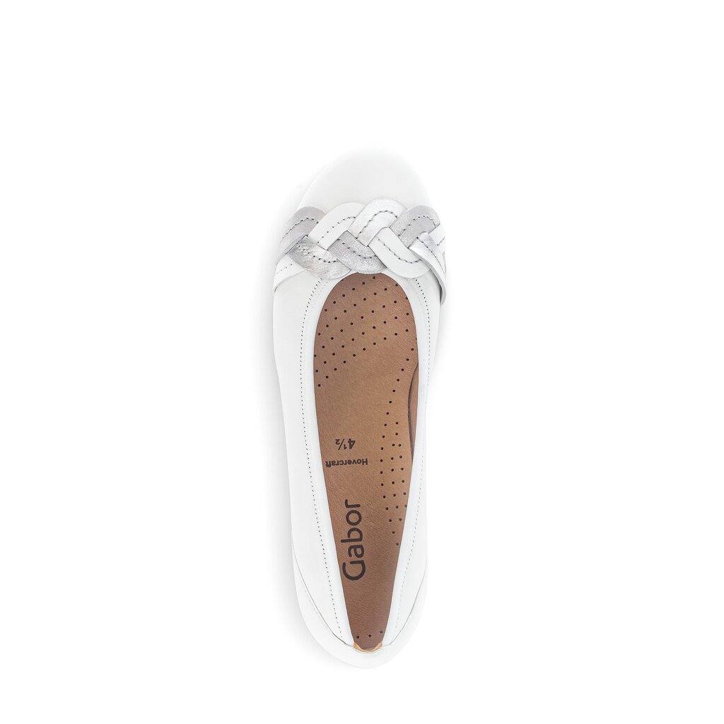 Pius Gabor Sportliche Ballerina Weiß