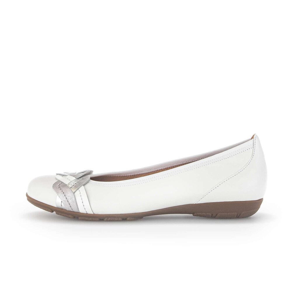 Pius Gabor Sportliche Ballerina weiß