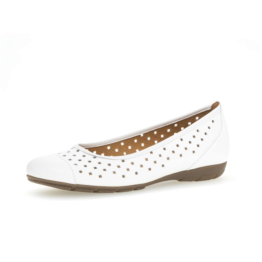 Pius Gabor Sportliche Ballerina Weiß