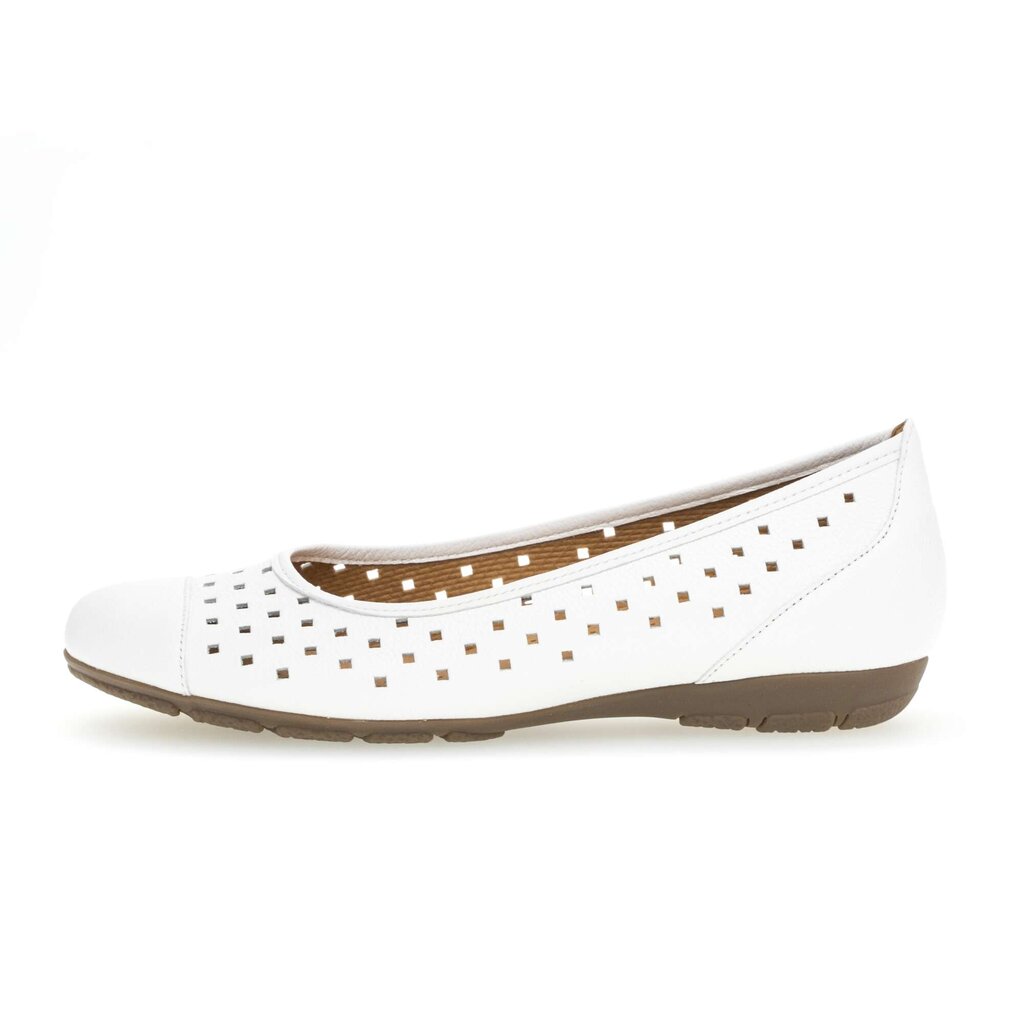 Pius Gabor Sportliche Ballerina weiß