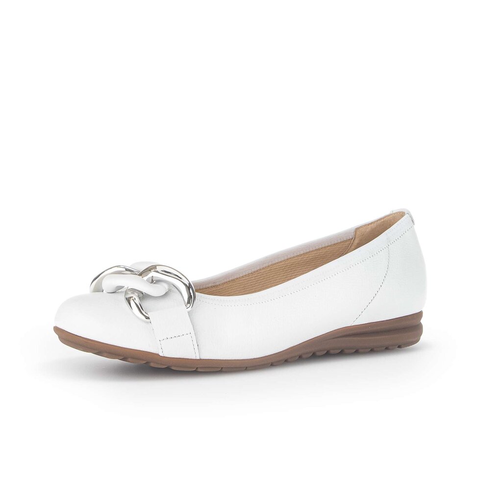Pius Gabor Sportliche Ballerina Weiß