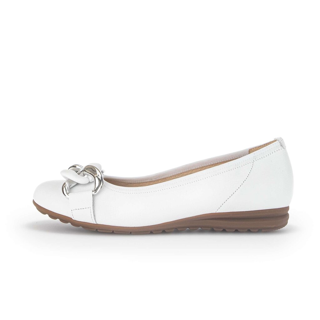 Pius Gabor Sportliche Ballerina weiß