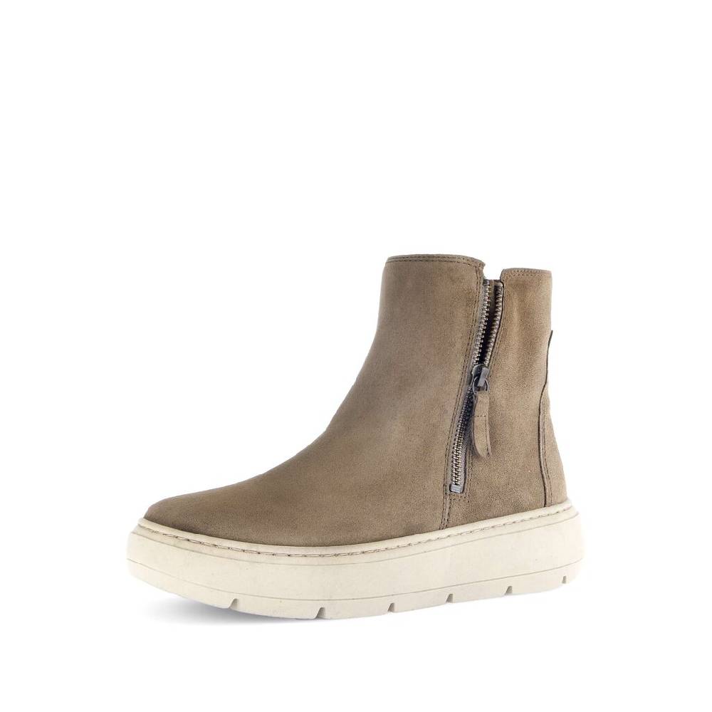 Pius Gabor Sportliche Stiefelette Beige