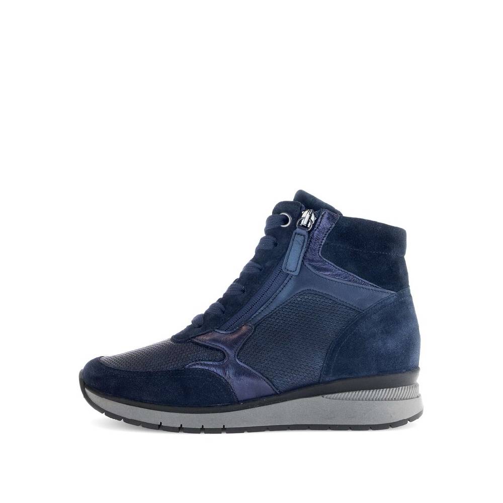 Pius Gabor Sportliche Stiefelette blau