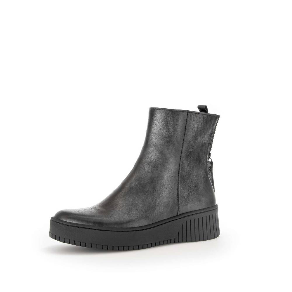 Pius Gabor Sportliche Stiefelette Grau