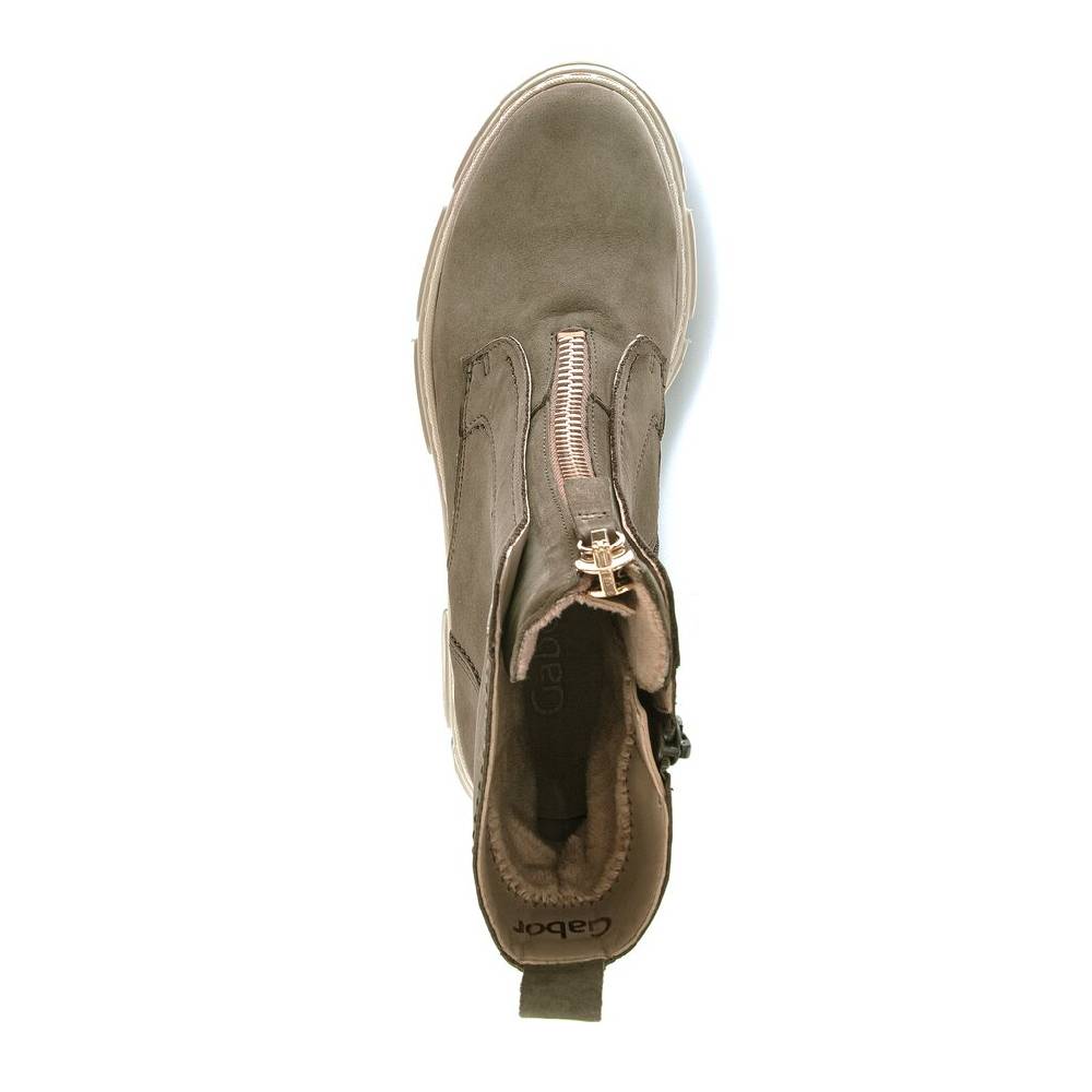 Pius Gabor Sportliche Stiefelette Grün