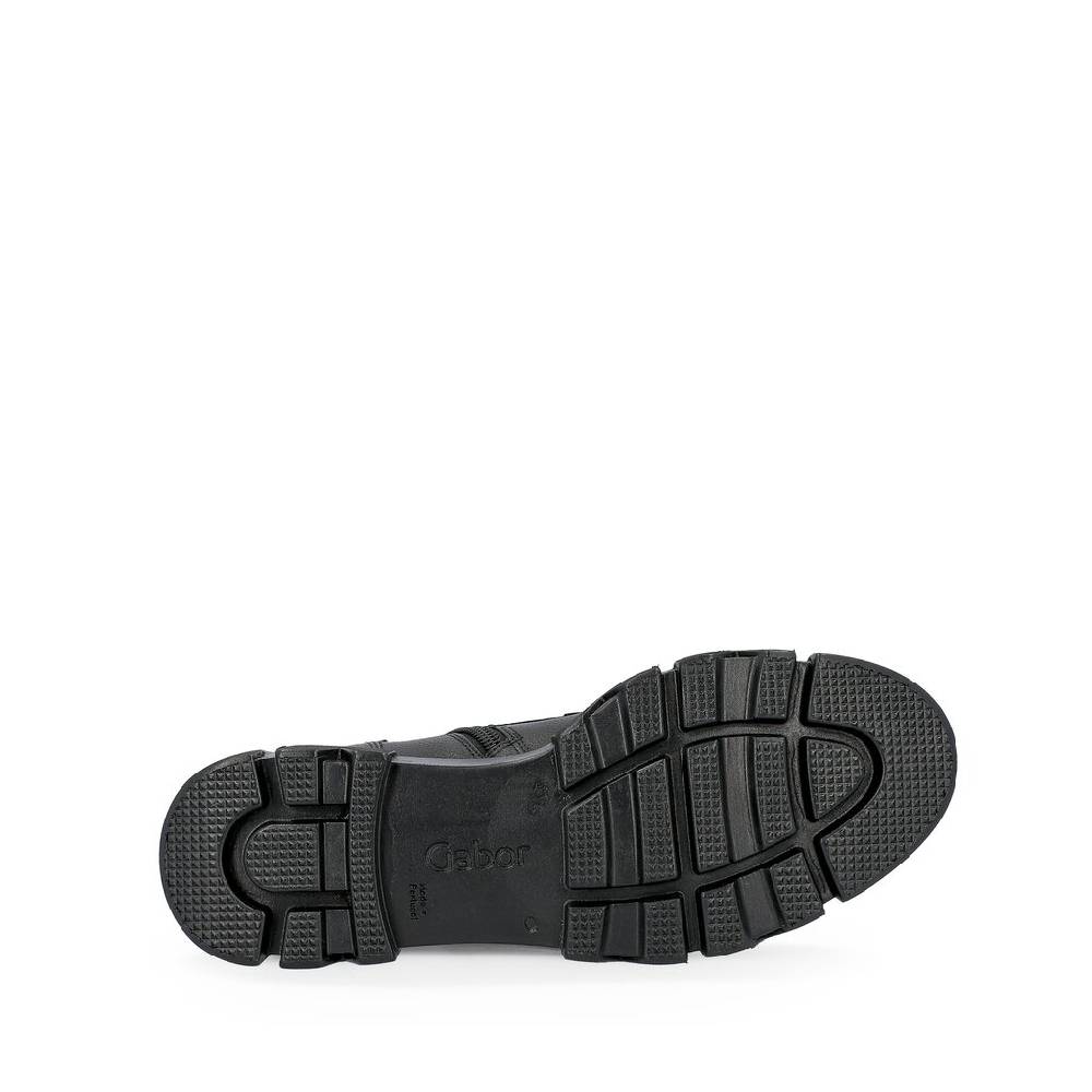 Pius Gabor Sportliche Stiefelette Schwarz