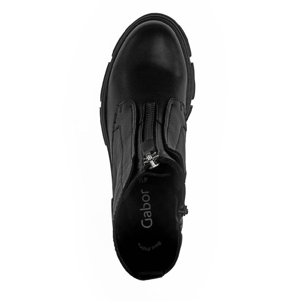 Pius Gabor Sportliche Stiefelette Schwarz