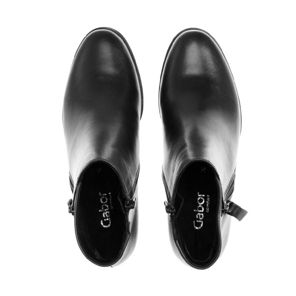 Pius Gabor Sportliche Stiefelette Schwarz
