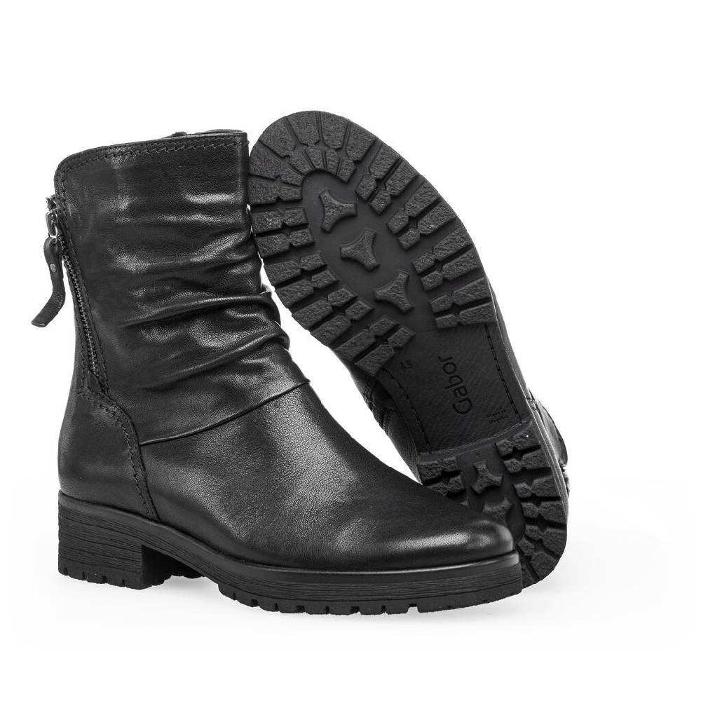 Pius Gabor Sportliche Stiefelette Schwarz