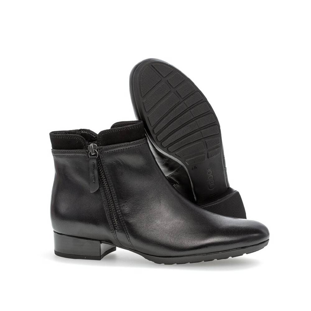 Pius Gabor Sportliche Stiefelette Schwarz