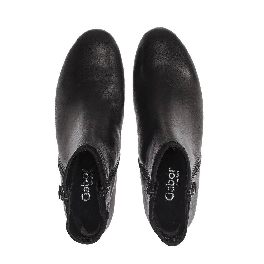 Pius Gabor Sportliche Stiefelette Schwarz