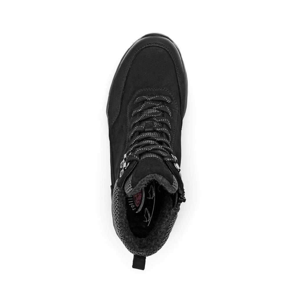 Pius Gabor Sportliche Stiefelette Schwarz