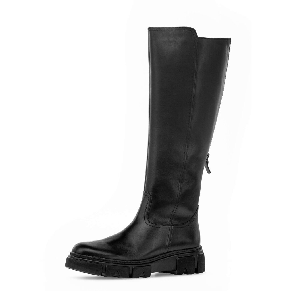 Pius Gabor Sportlicher Stiefel Schwarz