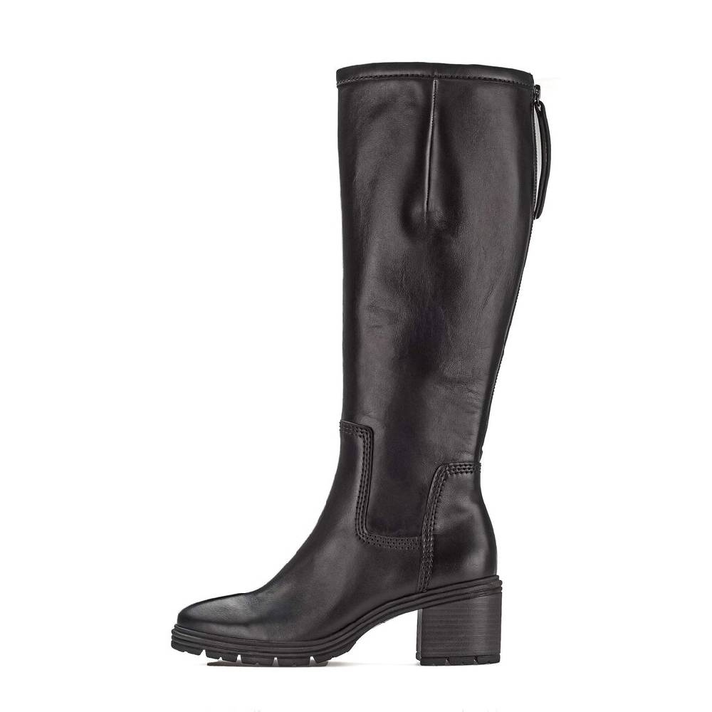 Pius Gabor Sportlicher Stiefel schwarz