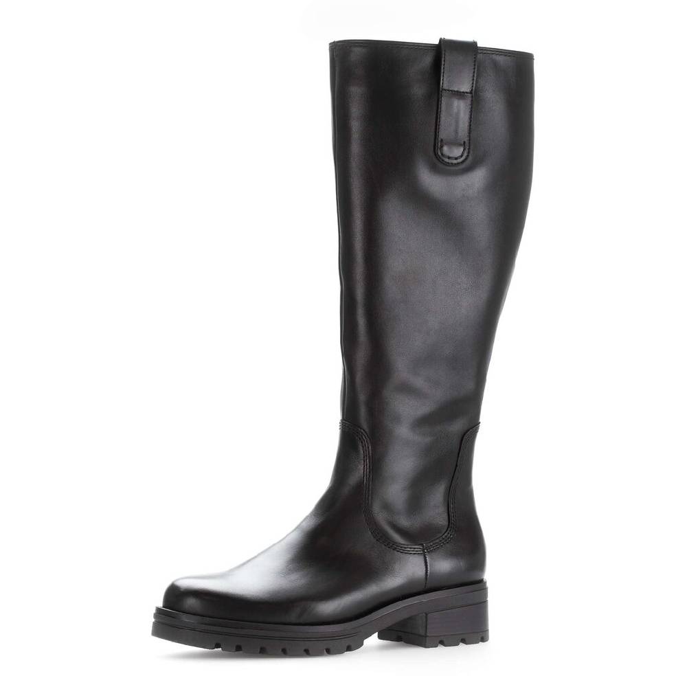 Pius Gabor Sportlicher Stiefel Schwarz