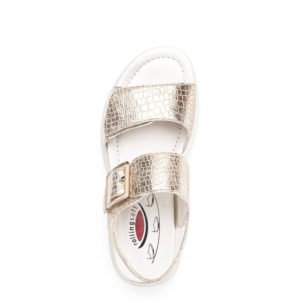 Pius Gabor Trekkingsandale Gold