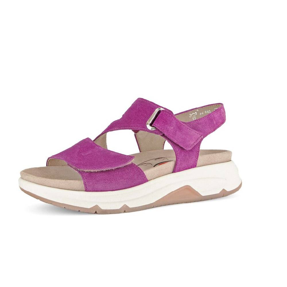 Pius Gabor Trekkingsandale Lila