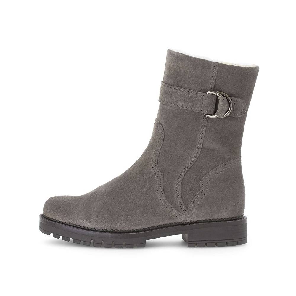 Pius Gabor Winterstiefelette grau