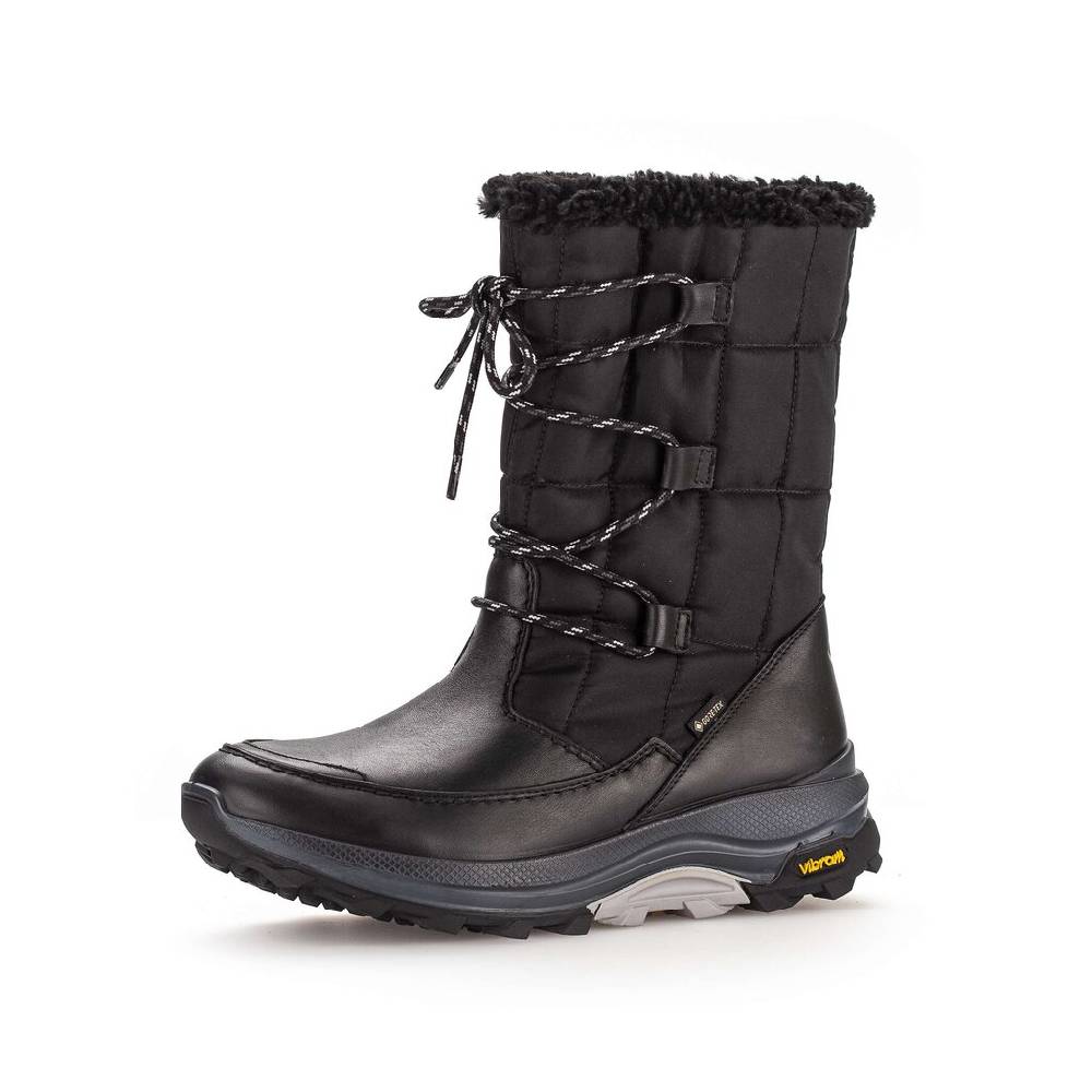 Pius Gabor Winterstiefelette Schwarz