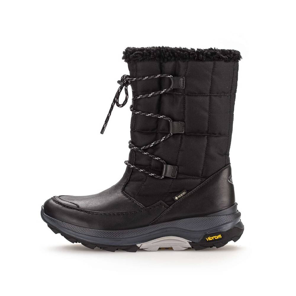 Pius Gabor Winterstiefelette schwarz