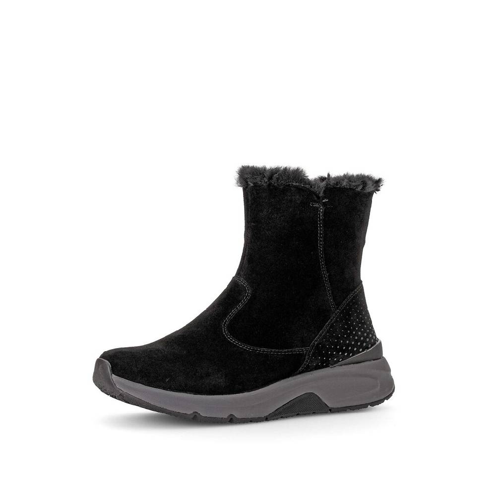 Pius Gabor Winterstiefelette Schwarz