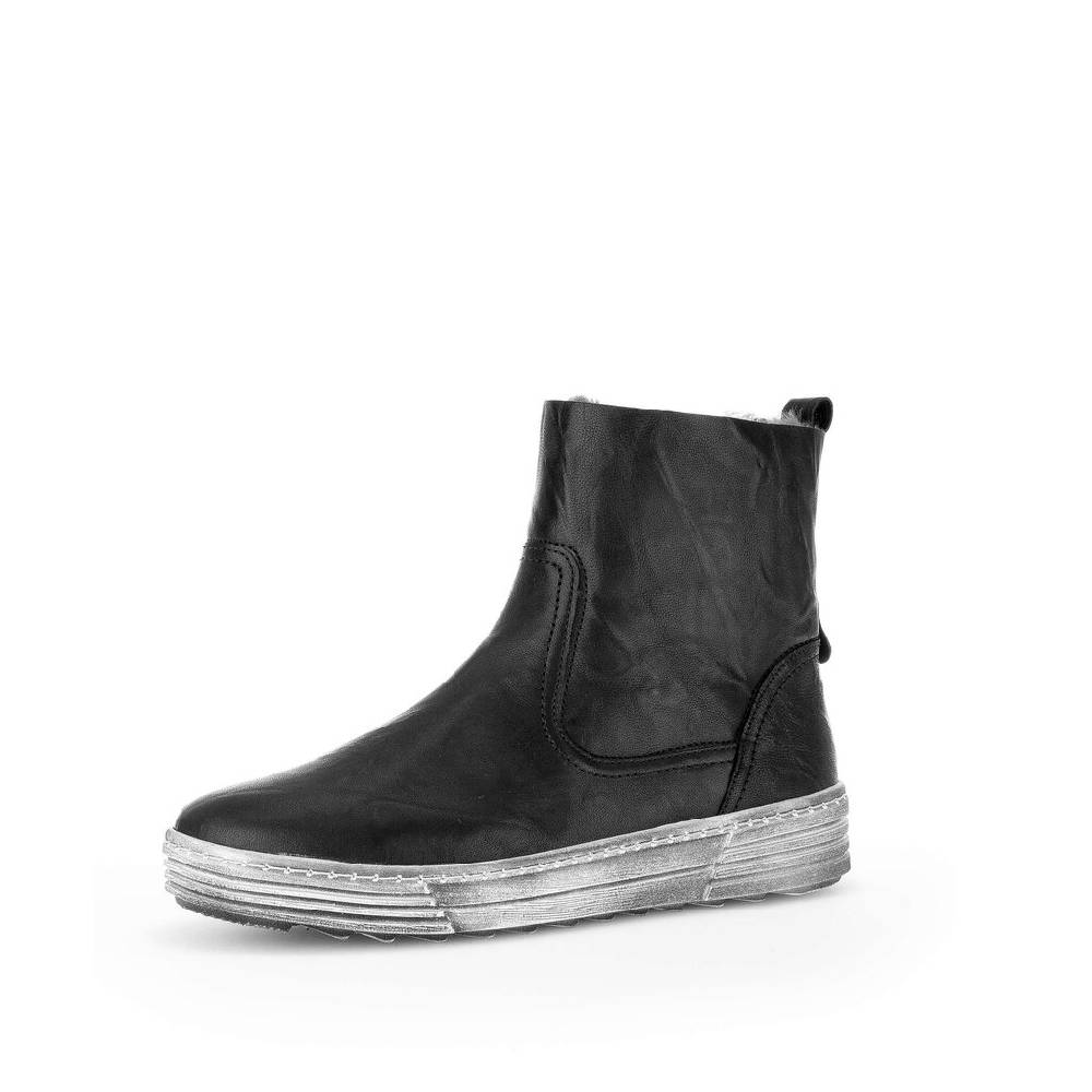 Pius Gabor Winterstiefelette Schwarz