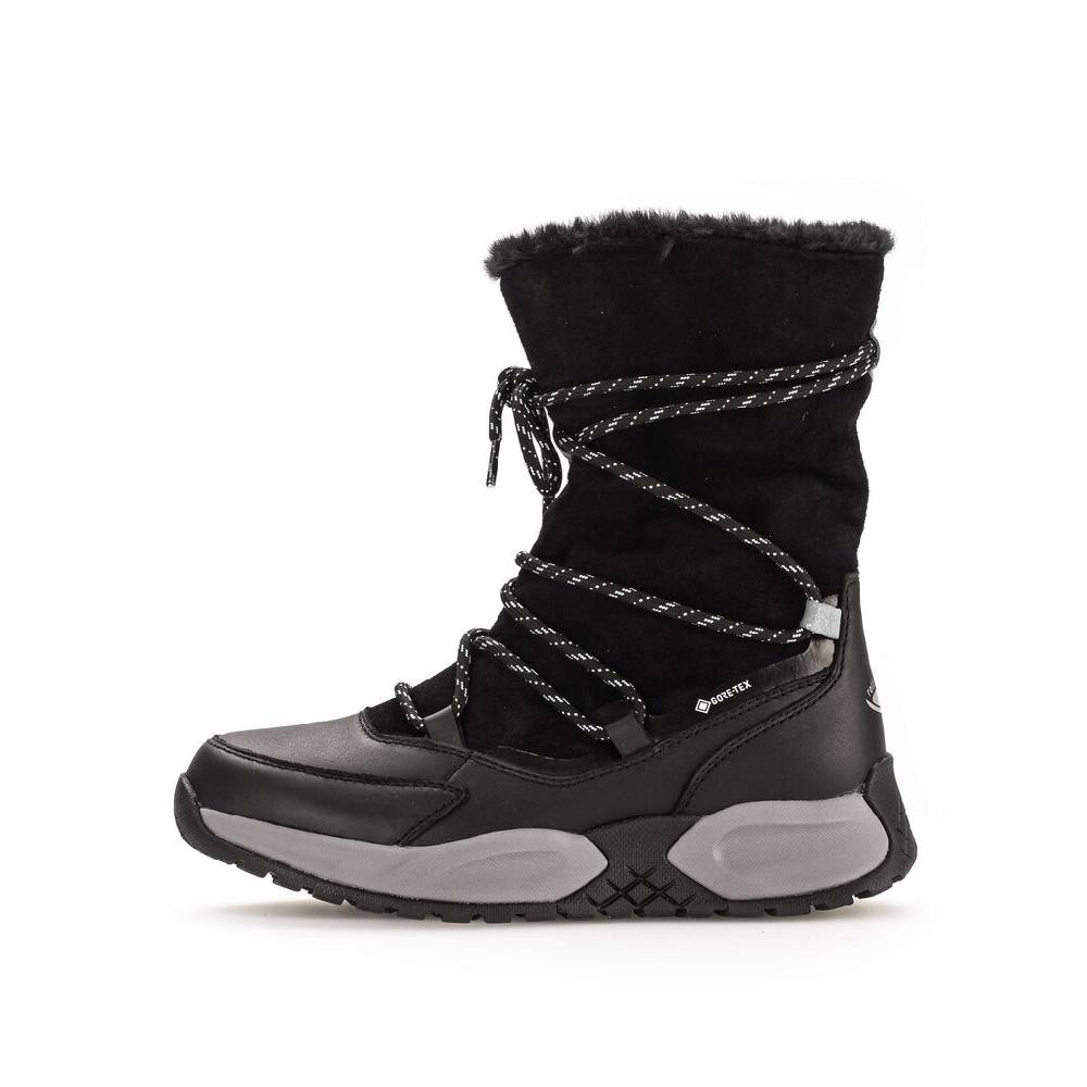 Pius Gabor Winterstiefelette Schwarz