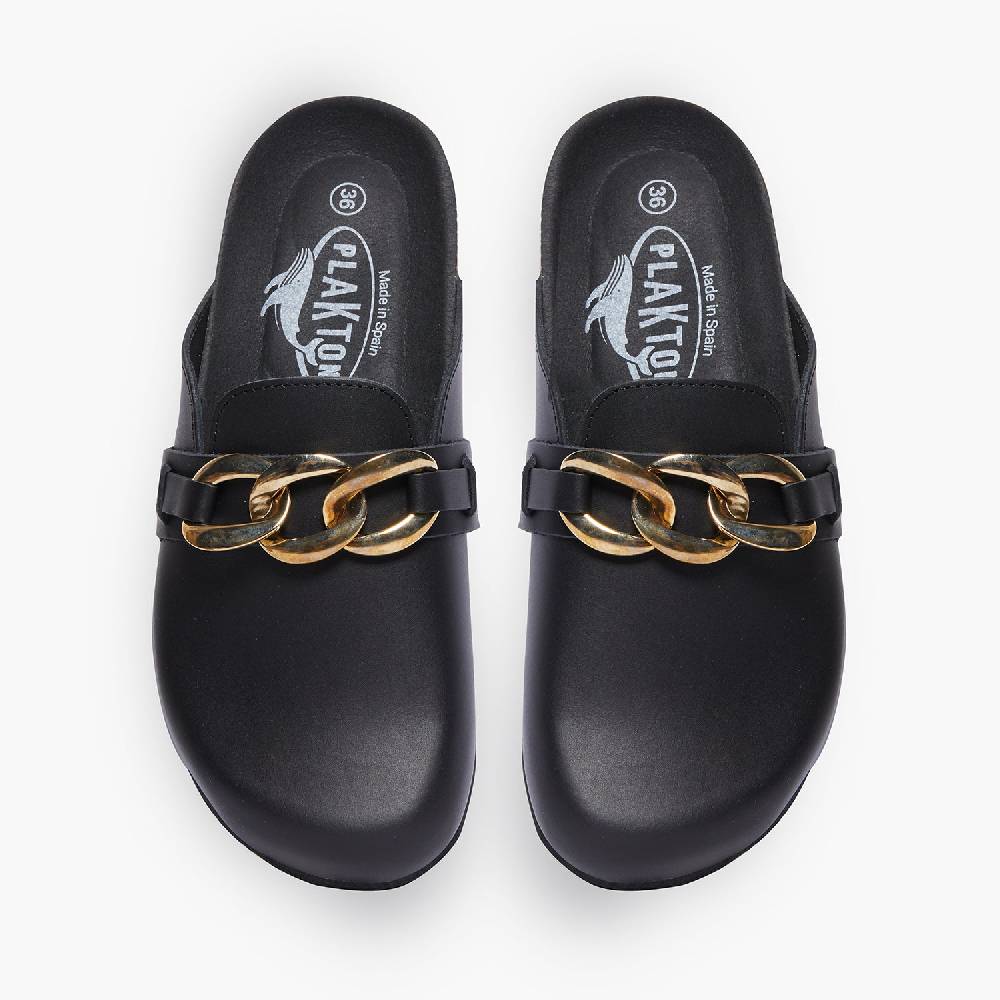 Plakton Brise Schwarzes Leder